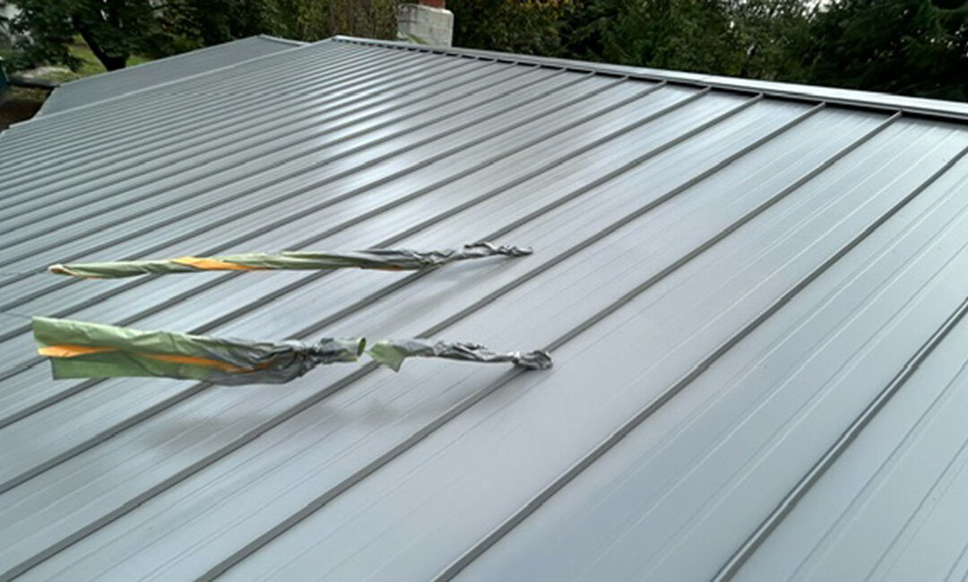 Paint Your Metal Roof to Seal it and Improve the Look!